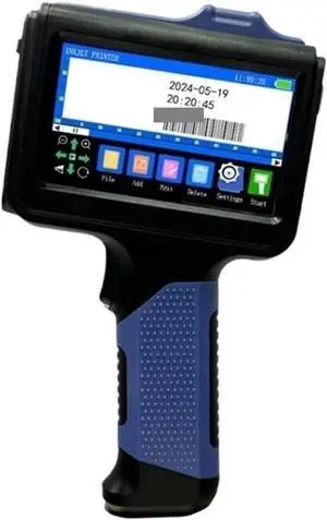 Mini Inkjet Printer, 12.7mm Portable Printer Handheld Inkjet Printer Text QR Code Barcode Batch Number Logo Image Date Label Printing,for Text Barcode Batch Number