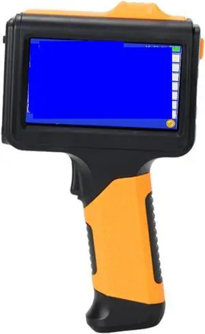 Mini Inkjet Printer, Label Inkjet Printer, Date QR Code, Text Pattern, Intelligent Multi-Language Handheld Coding Machine,for Text Barcode Batch Number