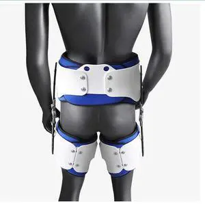 Tibial Fixation Band Post-Op Hip Abduction Brace Fixation Hinge Adjustable Waist Leg Brace Thigh Injury for Hip Management (forAdult)