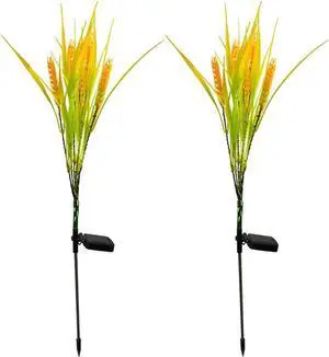 Outdoor LED Wheat Ear Lamp Outdoor Waterproof Garden Decoration Courtyard Lamp Light Sensing Simulation Wheat Lamp Outdoor LED Wheat Ear Lamp Outdoor Waterproof Garden Decoration Courtyard Lamp Light Sensing Simulation Wheat Lamp