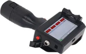 Portable Intelligent Handheld Inkjet Printer with 4.3in HD Touch Screen - Ideal for Printing on Various Materials Like Paper, Plastic, Fabric, and Leather - Handy Tool for Events and DIY (US