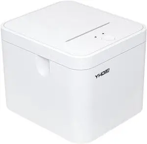 YHD-58E 58mm Thermal Receipt Printer with USB and Bluetooth Connectivity Compatible with Windows Android Linux Systems(White USB)