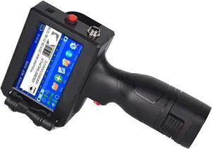 25.4 Portable Handheld Inkjet Printer Production Date QR Coding Machine Plastic Metal Carton Printing is Fast Dry Without Fading Wide Printing Material(1 Printer-1 HD Ink) 25.4 Portable Handheld Inkjet Printer Production Date QR Coding Machine Plastic Metal Carton Printing is Fast Dry Without Fading Wide Printing Material(1 Printer-1 HD Ink)