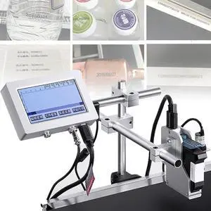 Automatic Coding Machine, Expiry Date Printer, Online Inkjet Printer, Thermal Inkjet Printer, Date Coding Machine with Touch Screen,12.7mm Automatic Coding Machine, Expiry Date Printer, Online Inkjet Printer, Thermal Inkjet Printer, Date Coding Machine with Touch Screen,12.7mm