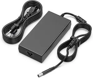 ROLADA 180W AC Power Adapter Compatible with Dell Docking Station WD19 K20A001 D6000 D6000S Business Dock WD15 K17A001 Thunderbolt Dock WD19TB WD19TBS TB15 TB16 TB18DC K16A K16A001 130W Power Charger