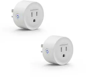 wooaismart Smart Plug, WiFi Plugs Work with Alexa & Google Assistant, Smart Outlet with Timer & Group Controller, WiFi Outlet for Home, No Hub Required, ETL & FCC Certified, 2.4GHz WiFi, 10A, 2 Pack