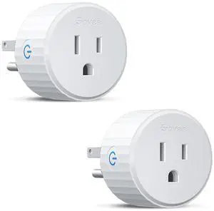 Govee Smart Plug, WiFi Plugs Work with Alexa & Google Assistant, Smart Outlet with Timer & Group Controller, WiFi Outlet for Home, No Hub Required, ETL & FCC Certified, 2.4G WiFi Only, 2 Pack