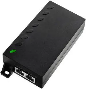 ThePoEstore 60W Gigabit PoE++ Injector - 10/100/1000Mbps, RJ-45 Shielded, IEEE 802.3af/at/bt Compliant, PoE Switch Powerline Network Adapter for High Power Ethernet Devices, Up to (328 FT) 100M