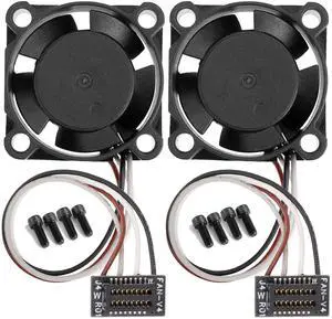 2Pcs Hotend Cooling Fan for P1P/P1S 3D Printer,Brushless Fan for Printer Cooling,NOT Compatible with X1 and A1 Series (Fit for P1P/P1S) 2Pcs Hotend Cooling Fan for P1P/P1S 3D Printer,Brushless Fan for Printer Cooling,NOT Compatible with X1 and A1 Series (Fit for P1P/P1S)