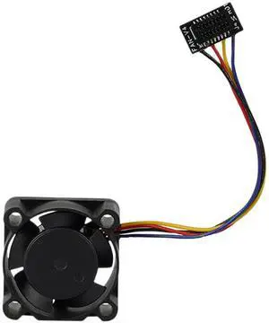 3D Printer DC5V 2510 Extruder Hotend Cooling Fan for Bambu Lab P1P/P1S, 25x25x10mm 0.2A Current for 3D Printer, Cooling Fan 3D Printer Accessories Parts with 70mm Cable Line and 14000 ± 10% RPM