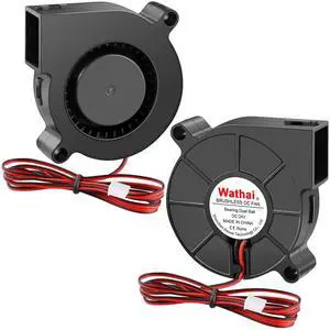 50mm 5015 Blower Fan 24V Dual Ball Mini Turbo Cooling with 1000mm / 39 inch Cable for 3D Printer Ender 3 Hotend Extruder 50x15mm 2 Pin 50mm 5015 Blower Fan 24V Dual Ball Mini Turbo Cooling with 1000mm / 39 inch Cable for 3D Printer Ender 3 Hotend Extruder 50x15mm 2 Pin