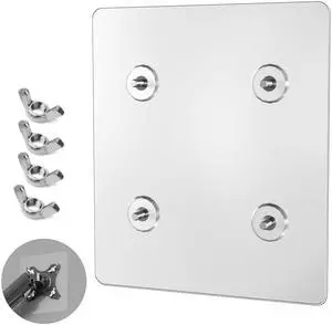 Non VESA Monitor Mount Adapter - 75x75 mm VESA Adaptor Mount for Monitor Without Holes for 17,19,22 inch Flat Panel Monitors Load Capacity 5-11lbs