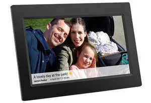 10 Inch WiFi Digital Picture Frame - Electronic, Wall Mountable Smart FramesFrameo App - Send Photos & Videos from Anywhere - IPS LCD Panel, Touchscreen Portrait & Landscape Display(Black) 10 Inch WiFi Digital Picture Frame - Electronic, Wall Mountable Smart FramesFrameo App - Send Photos & Videos from Anywhere - IPS LCD Panel, Touchscreen Portrait & Landscape Display(Black)