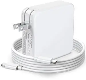 Charger Compatible with MacBook Pro Air 16 15 14 13 Inch 2025 2024 2023 2022 2021 2020 2019 M4 M3 M2 M1, Foldable 100W USB-C(Type C) GaN Laptop Power Adapter