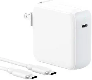 Charger for MacBook Air MacBook Pro 13 14 15 16 inch 2025 2024 2023 2022 2021 2020, M1 M2 M3 M4 Laptop 70W USB C Power Adapter, iPad, LED, 6.6FT USB-C Cable, Charging as Fast as Original Quality