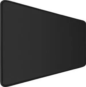 Large Gaming Mouse pad, 31.5x15.7 in Extended Desk Pad with Stitched Edges, Premium Microfiber Cloth Surface Waterproof Non-Slip Stable Rubber Base Keyboard Mat for Office Home Gaming, Black Large Gaming Mouse pad, 31.5x15.7 in Extended Desk Pad with Stitched Edges, Premium Microfiber Cloth Surface Waterproof Non-Slip Stable Rubber Base Keyboard Mat for Office Home Gaming, Black