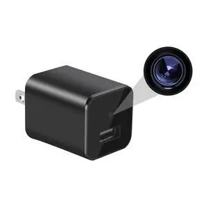 Hidden Camera Wireless USB Charger Camera 1080P Home Hidden Baby Monitor Surveillance Camera Detector Home WiFi Security Video Nanny Camera Motion Detection Remote View