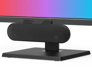 Computer Speakers for Desktop PC Monitor, External Speakers for Laptop, USB-Powered, Plug-n-Play, Wired, Clip-On, Small Computer Soundbar for PC, with Loud Sound, Rich Bass, G-Sensor, USB-C Adapter Computer Speakers for Desktop PC Monitor, External Speakers for Laptop, USB-Powered, Plug-n-Play, Wired, Clip-On, Small Computer Soundbar for PC, with Loud Sound, Rich Bass, G-Sensor, USB-C Adapter