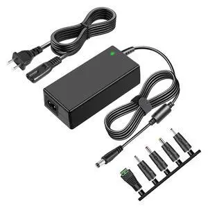 12V 3.5A Power Supply Adapter AC 100-240V to DC 12 Volt 3.5A 42W Converter with 5 Tips for 12V LED Light Strip, CCTV Camera Security System, LCD Monitor, Router, Speaker etc.