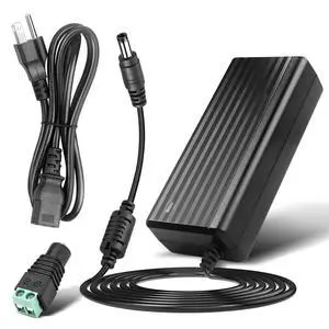 12V 5A Power Supply Adapter - LeTaoXing AC 100-240V 50/60Hz to DC 12V/5A 60W 12 Volt 5amp LED Driver Transformers Universal Switching for LED Strip Light CCTV Cameras
