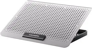 Aluminum Laptop Cooling Pad, Laptop Cooler Stand with 7 Height Adjustable, Laptop Fan Cooling Pad for Laptop 12-15.6 Inch, Notebook Cooler Pad with Two USB Port (Silver) Aluminum Laptop Cooling Pad, Laptop Cooler Stand with 7 Height Adjustable, Laptop Fan Cooling Pad for Laptop 12-15.6 Inch, Notebook Cooler Pad with Two USB Port (Silver)