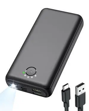 Portable Charger Power Bank 40000mah, USB C Fast Charging 22.5W External Battery Pack Phone Charger Quick Charge with 3 Outputs & 2 Inputs for iPhone 16/15 Samsung Android Camping Travel Essentials Portable Charger Power Bank 40000mah, USB C Fast Charging 22.5W External Battery Pack Phone Charger Quick Charge with 3 Outputs & 2 Inputs for iPhone 16/15 Samsung Android Camping Travel Essentials
