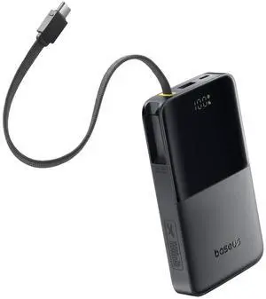 Portable Charger, 10000mAh Fast Charging Power Bank, 22.5W PD3.0 QC3.0 Battery Pack Built-in USB C Braided Cable, Travel Essentials Portable Phone Charger for iPhone 17 16 15, iPad, S25/S24 Portable Charger, 10000mAh Fast Charging Power Bank, 22.5W PD3.0 QC3.0 Battery Pack Built-in USB C Braided Cable, Travel Essentials Portable Phone Charger for iPhone 17 16 15, iPad, S25/S24