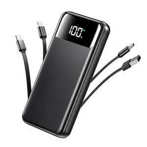 Portable Charger, 50000mAh Power Bank with Built in Cables, 22.5W Fast Charging Battery Pack, Portable Phone Charger for Travel Camping Essential,PowerBank Compatible with iPhone 17/16/15/14, Samsung