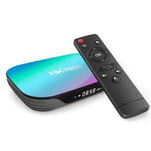 Android 9.0 Smart TV Box HK1box 4GB 32GB Amlogic S905X3 64bit Quad Core Cortex A55 CPU G31 MP2 GPU 2.4G/5G Dual-Band WiFi 1000 DLAN Support BT Android 9.0 Smart TV Box HK1box 4GB 32GB Amlogic S905X3 64bit Quad Core Cortex A55 CPU G31 MP2 GPU 2.4G/5G Dual-Band WiFi 1000 DLAN Support BT