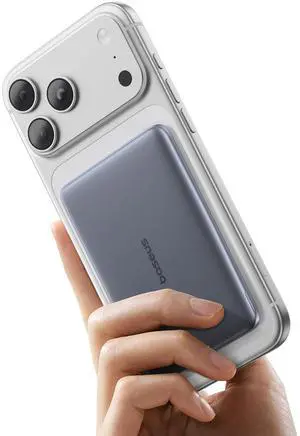 Picogo Power Bank, 0.3" Ultra Slim 5000mAh MagSafe Portable Charger, Card-Size Magnetic Battery Pack with USB-C Braided Cable, Alloy Wireless Charger for iPhone 17 Pro Max/17 Air/16/15/14/13/12 Picogo Power Bank, 0.3" Ultra Slim 5000mAh MagSafe Portable Charger, Card-Size Magnetic Battery Pack with USB-C Braided Cable, Alloy Wireless Charger for iPhone 17 Pro Max/17 Air/16/15/14/13/12