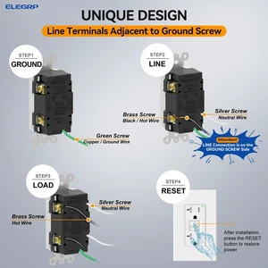 Outdoor GFCI Outlet with Extra-Duty in Use Cover, 15 Amp TRWR Self-Test GFI Receptacle, 1 Gang Weather Resistant in-Use Cover, Lockable, Horizontal/Vertical Mount, UL Listed, 1 Pack, White Outdoor GFCI Outlet with Extra-Duty in Use Cover, 15 Amp TRWR Self-Test GFI Receptacle, 1 Gang Weather Resistant in-Use Cover, Lockable, Horizontal/Vertical Mount, UL Listed, 1 Pack, White