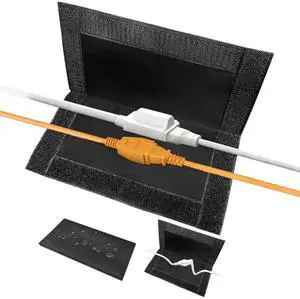(Not Plastic) 600D Canvas,3Pack Outdoor Extension Cord Cover,11.2x6 Inch | Outside Waterproof Splitter Plug Surge Outlet Electrical Connector Protector,Weatherproof,3-Sides Adhesive Hook&Loop Closed (Not Plastic) 600D Canvas,3Pack Outdoor Extension Cord Cover,11.2x6 Inch | Outside Waterproof Splitter Plug Surge Outlet Electrical Connector Protector,Weatherproof,3-Sides Adhesive Hook&Loop Closed
