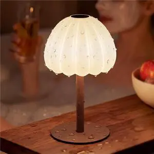 Rechargeable Waterproof Shower Lamp, IP65 Cordless Touch Dimmable Small Desk Light for Inside Shower, 4500mAh Battery Operated Color Changing Table Lamp for Bathroom, Bedroom, Outdoor Rechargeable Waterproof Shower Lamp, IP65 Cordless Touch Dimmable Small Desk Light for Inside Shower, 4500mAh Battery Operated Color Changing Table Lamp for Bathroom, Bedroom, Outdoor