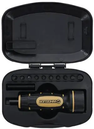 Manual Firearms Accurizing Torque Wrench with Inch/Pounds Measurement, Bits and Storage Case for Scope Mounting, Gunsmithing and Maintenance Manual Firearms Accurizing Torque Wrench with Inch/Pounds Measurement, Bits and Storage Case for Scope Mounting, Gunsmithing and Maintenance