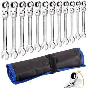 Flexible Ratchet Wrench Set 12pcs 8-19mm Spanner Gear Ring Ratcheting Combination Flexi Wrench Kit Metric Flex Head | Spanner Gear Ring Ratcheting Combination Flexi Wrench Kit Metric Flex Head Flexible Ratchet Wrench Set 12pcs 8-19mm Spanner Gear Ring Ratcheting Combination Flexi Wrench Kit Metric Flex Head | Spanner Gear Ring Ratcheting Combination Flexi Wrench Kit Metric Flex Head