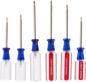 Small Screwdiver Set, 6Piece Jewelers Set (CMHT65043) Small Screwdiver Set, 6Piece Jewelers Set (CMHT65043)