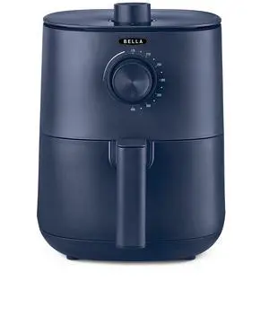 2.9QT Manual Air Fryer, No Pre-Heat Needed, No-Oil Frying, Fast Healthy Evenly Cooked Meal Every Time, Removeable Dishwasher Safe Non Stick Pan and Crisping Tray for Easy Clean Up, Matte Blue