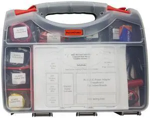 Make: Electronics Third Edition Kit 1 Deluxe - Beginner, Intermediate, & Advanced (Teen - Adult) Component Pack That Follows The Experiments in Make: Electronics 3rd Ed by Charles Platt Make: Electronics Third Edition Kit 1 Deluxe - Beginner, Intermediate, & Advanced (Teen - Adult) Component Pack That Follows The Experiments in Make: Electronics 3rd Ed by Charles Platt