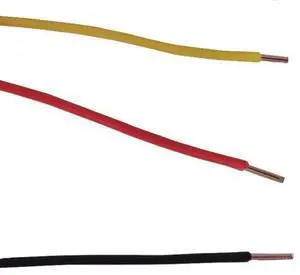 22 Gauge AWG Solid Hook-Up Wire Set - 300 ft 3 Color Kit 100 feet ea of Black, Red, & Yellow UL1007 TINNED