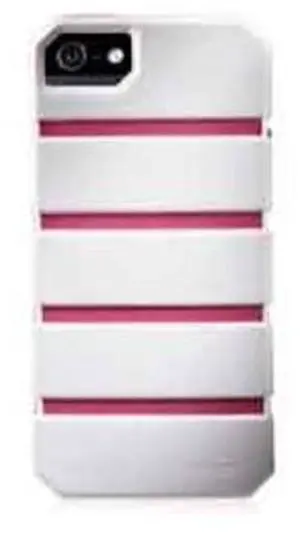 VENTEV SHOCKGUARD CASE FOR IPHONE 5 (WHITE/PINK)