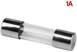 ProTechTrader 5 Pack 1 Amp Mini Glass Fuses Fast-Blow 5mm x 20mm (Model: PTT-1AFuse) ProTechTrader 5 Pack 1 Amp Mini Glass Fuses Fast-Blow 5mm x 20mm (Model: PTT-1AFuse)