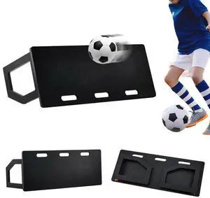 SIHAO 40"X16" Soccer Rebounder Board, Foldable Football Wall Kick Back Trainer with 2 Rebound Angles for Kids Adults Ball Passing and Bounce Back Training