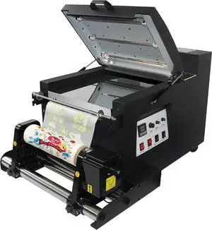 SIHAO A3 DTF Powder Shaking Machine, Automatic DTF Powder Shaker and Dryer w/ Auto Winding Function, 13.4" All in One DTF Curing Oven Shaking Heater