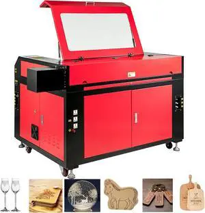 SIHAO 100W CO2 Laser Engraver, 35"x24" Laser Engraving Cutting Machine with 2 Way Pass Air Assist Digital Control Panel RDWorks, Commercial Laser Cutter for Wood Glass Acrylic