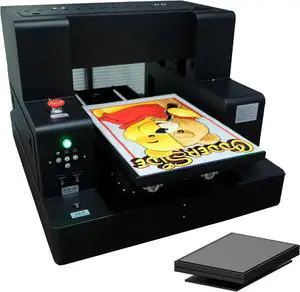 SIHAO DTG & DTF Printer, A3 L805 Multifunction Direct to Garment Printer, Automatic Flatbed Printers with White Ink Circulation
