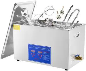 SIHAO 6/15/22/30L Digital Ultrasonic Cleaner Stainless Steel Professional Jewelry Cleaning Machine w/ Heater & Timer for Jewelry Watch Glasses Eyeglass Small Parts Cleaning SIHAO 6/15/22/30L Digital Ultrasonic Cleaner Stainless Steel Professional Jewelry Cleaning Machine w/ Heater & Timer for Jewelry Watch Glasses Eyeglass Small Parts Cleaning