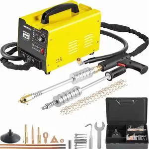 SIHAO Stud Welder Dent Repair Kit, 2KW 110V Spot Welding Machine Dent Puller Machine, Professional Dent Removal Kit for Auto Body Dent Repair(GYS2600)