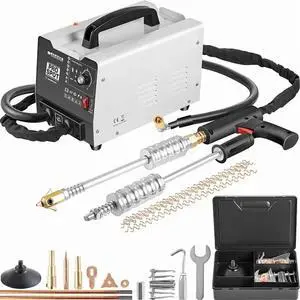 SIHAO Dent Repair Kit, 1.8KW 110V Spot Welding Machine Dent Puller Machine, Professional Dent Removal Kit for Auto Body Dent Repair(PRO3500)