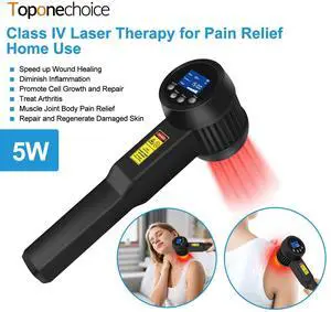 Toponechoice 5W Photobiomodulation (PBM) Low-level (low-power) Lasers 650nm*10+808nm*15 Toponechoice 5W Photobiomodulation (PBM) Low-level (low-power) Lasers 650nm*10+808nm*15