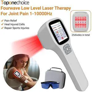 Toponechoice LLLT Infrared Red Light Therapy 980nm+905nm+808nm+650nm Cold Laser Therapy 2.5W